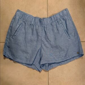 Lilly Pulitzer Linen Blue Casual Shorts